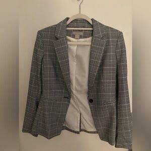 HM Plaid Blazer